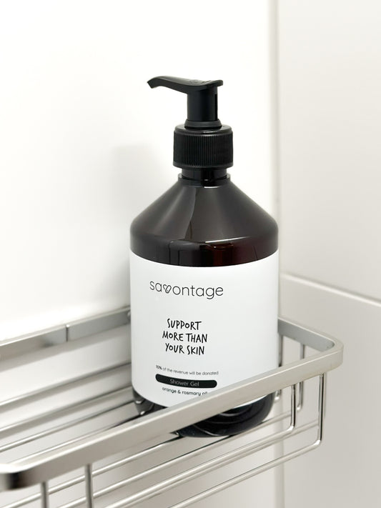 Orange- und Rosmarinöl Duschgel