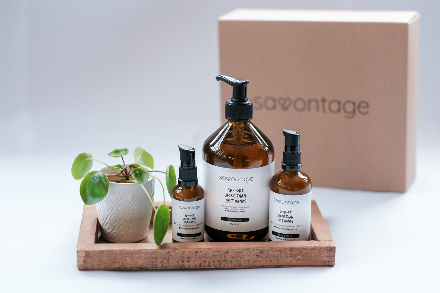 Set: Seife, Handcreme & Bodylotion